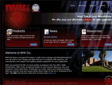 Tablet Screenshot of bhkinc.com
